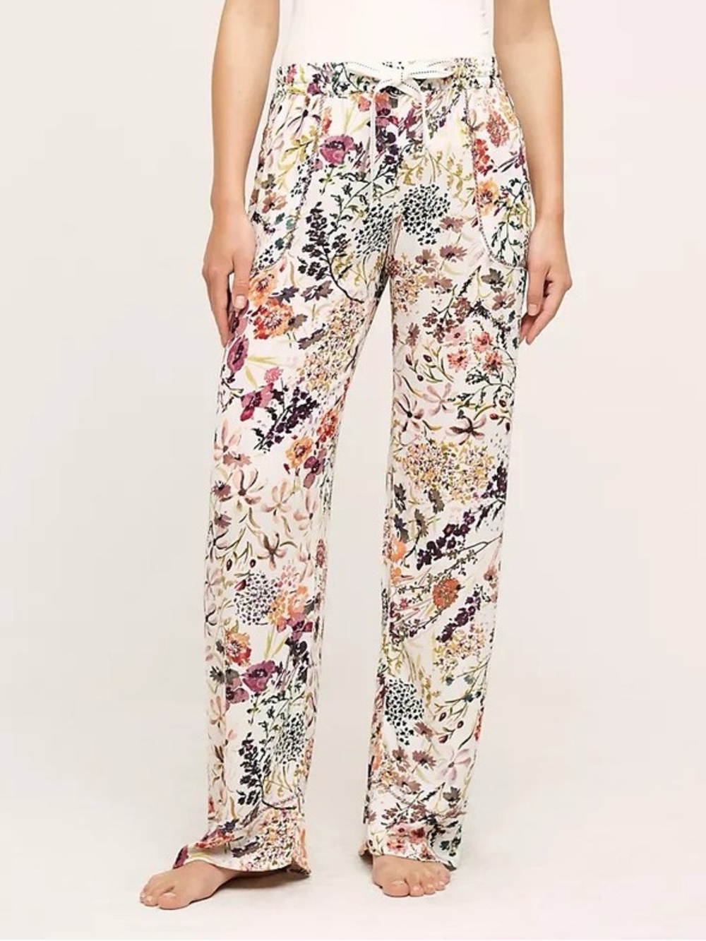 Anthropologie Eloise Marche Aux Fleurs Sleep Pants Size Medium